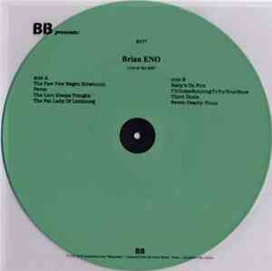 Brian Eno - Live At The BBC
