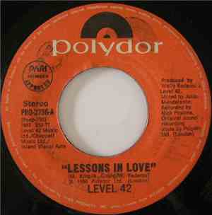 Level 42 - Lessons In Love