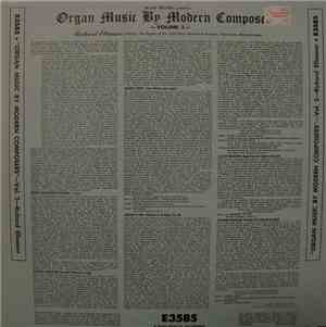 Richard Ellsasser - Organ Music By Modern Composers - Volume 2