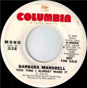 Barbara Mandrell - This Time I Almost Made It
