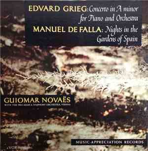 Edvard Grieg / Manuel De Falla, Guiomar Novaës With The Pro Musica Symphony ...