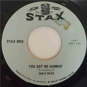 Sam & Dave - You Got Me Hummin' / Sleep Good Tonight