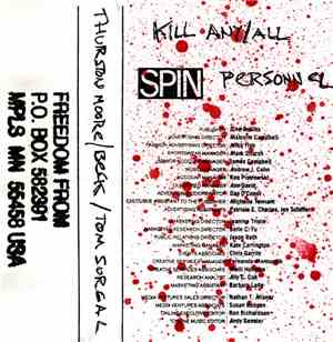 Thurston Moore / Beck / Tom Surgal - Kill Any / All Spin Personnel