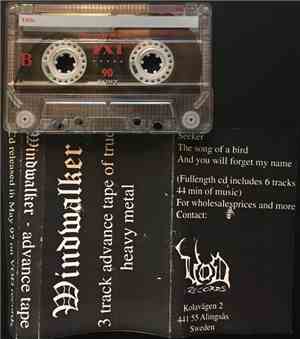 Windwalker - 3 Track Advance Tape Of True Heavy Metal