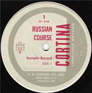 Unknown Artist - Russian Course Sample Record