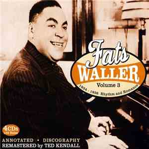 Fats Waller - The Complete Recorded Works, Vol. 3 - Rhythm And Romance