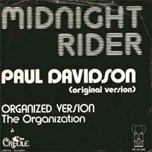 Paul Davidson / The Organization  - Midnight Rider
