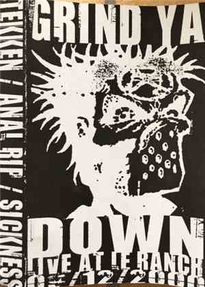 Tekken  / Anal R.I.P. / Sickness  - Grind Ya Down- Live At Le Ranch 08/12/2 ...