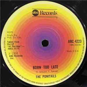 The Ponitails / Joe Bennett & The Sparkletones - Born Too  Late / Black Sla ...