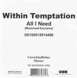Within Temptation - All I Need