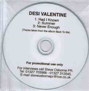 Desi Valentine - Back To Me