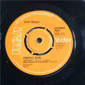 Elvis Presley - Strictly Elvis