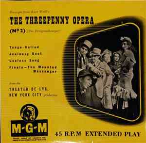 Kurt Weill, Bertolt Brecht, Marc Blitzstein - Excerpts From The Threepenny  ...
