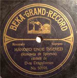 D-ra Drăgulinescu - Măndro Unde Ǐnserezi / Ana Lugoșana