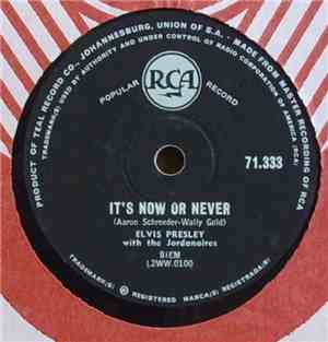 Elvis Presley With The Jordanaires - It's Now Or Never