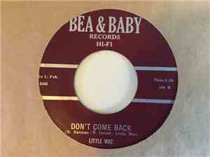 Little Mac - Don't Come Back / Times Are Getting Tougher