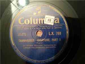 Sir Thomas Beecham Conducting The London Philharmonic Orchestra - Tannhause ...