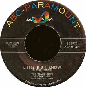 The Rover Boys - Little Did I Know