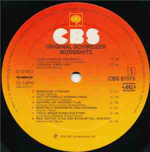 Various - Original Schweizer Mordshits