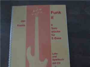 Jan Kazda - Funk It (9 Solostücke Für E-Bass)