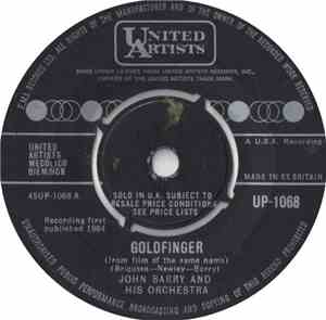 John Barry And His Orchestra - Goldfinger