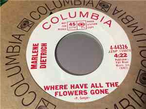 Marlene Dietrich - Where Have All The Flowers Gone