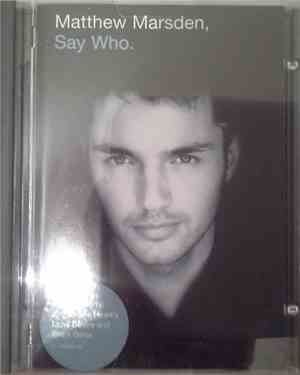 Matthew Marsden - Say Who