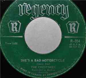 The Crestones - She's A Bad Motorcycle / The Grass Hopper Dance