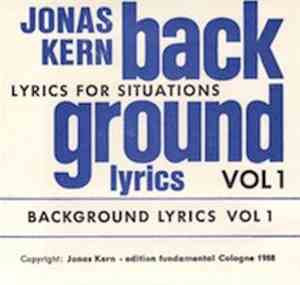 Jonas Kern - Background Lyrics Vol 1 (Lyrics For Situations)