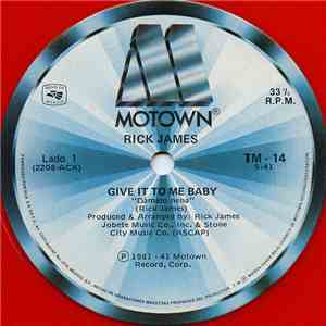 Rick James - Give It To Me Baby