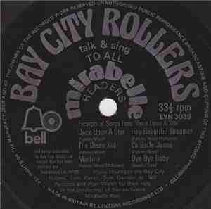 Bay City Rollers - Bay City Rollers Talk And Sing To All Mirabelle Readers