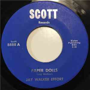 Jay Walker Effort - Paper Dolls / Nothing Really