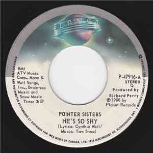 Pointer Sisters - He's So Shy / Movin' On