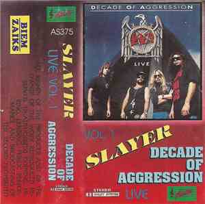 Slayer - Decade Of Aggression (Live) (Vol. 1)