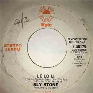 Sly Stone - Le Lo Li