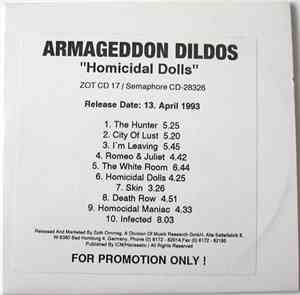 Armageddon Dildos - Homicidal Dolls