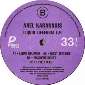 Axel Karakasis - Liquid Lifeform E.P.