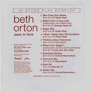 Beth Orton - Pass In Time (In Store Play Sampler)