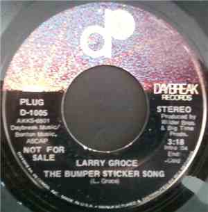 Larry Groce - The Bumper Sticker Song