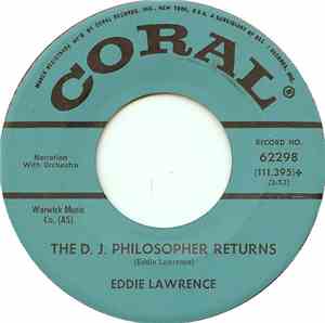 Eddie Lawrence - The D. J. Philosopher Returns