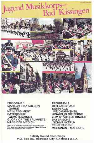 Jugend Musikkorps-Bad Kissingen - Jugend Musikkorps-Bad Kissingen