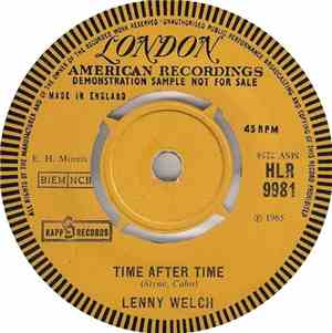 Lenny Welch - Darling Take Me Back
