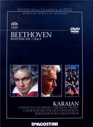 Beethoven / Karajan, Janowitz, Ludwig, Thomas, Berry, Chor der Deutschen Op ...