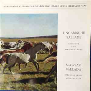 Nikolaus Lenau, Bartók, Kodály, Helmuth Janatsch, Sinkovits Imre - Ungarisc ...