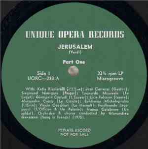 Verdi - Jersalem
