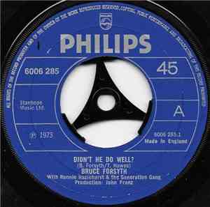 Bruce Forsyth - Didn't He Do Well?