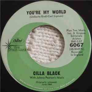 Cilla Black - You're My World / You've Lost That Lovin' Feelin'