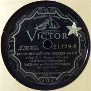 Nat Shilkret And The Victor Orchestra / Ted Weems And His Orchestra - Here' ...