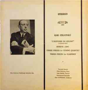 Igor Stravinsky, Quatuor Parrenin, Juan Guinjoan - Instrumental Works