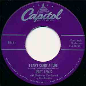 Jerry Lewis  - I Can't Carry A Tune